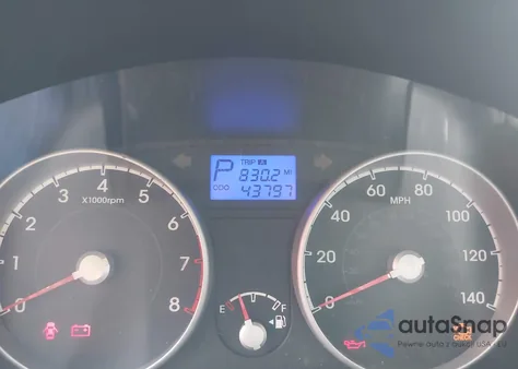 2010 Hyundai Accent Gls из США, поврежденный, VIN KMHCN4AC6AU431849